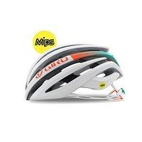 Giro Ember Mips Womens Helmet In Matt White/turquoise/vermillion S 51-55cm, 