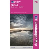 Girvan - OS Landranger Active Ma...