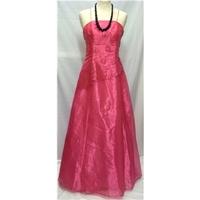 gino cerruti size s pink prom dress