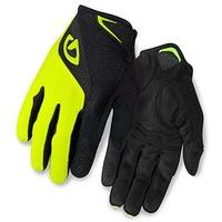 Giro Bravo Gel Lf Gloves, Black/yellow, M