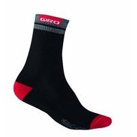 Giro Merino Winter Cycling Socks Wool Socks Multi-coloured Black / Red Size:s