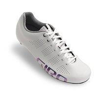 giro empire womens road cycling shoes 2017 white reflective 415