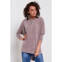 Gia Round Neck Long Sleeve Baggy Top