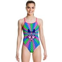 girls pugstar diamond back one piece