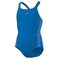 Girls Lineage One Piece Swimsuit - Shock Blue