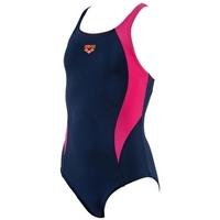 Girls Directus One Piece - Navy and Pink