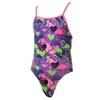girls flamingo pacer aero back pink and green
