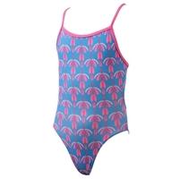 Girls Flutter Pacer Aero Back - Blue and Pink