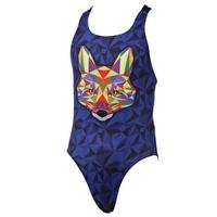girls fox pacer rave back blue and multi