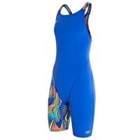 Girls Fastskin Endurance Plus Openback Kneeskin - Blue