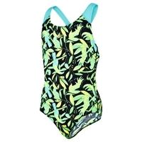 girls endurance plus toucan mix allover splashback black and green