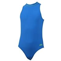 Girls Miami Tropics Broome Zipped Hi Neck - Pool Blue