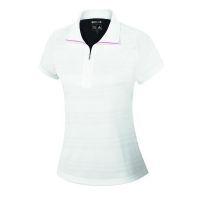 Girls Climacool 3 Stripe Zip Polo
