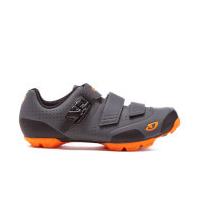 Giro Privateer R Trail Cycling Shoes - Dark Shadow/Flame Orange- EU 44/UK 9.5