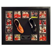 Giggs and Scholes Hand Signed Boots