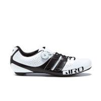 Giro Factor Techlace Road Cyling Shoes - White/Black- EU 46/UK 11