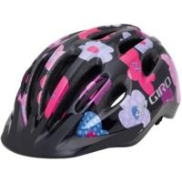 giro flurry ii black hot pink flowers