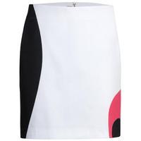 girls golf roundabout colourblock skort small whiteblackrose