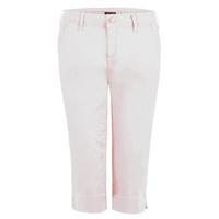 Girls Golf Basic Capri Pant Ladies Small 134/140 Set Length - Std White
