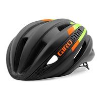 Giro - Synthe MIPS Helmet Matt Black/Lime/Flame Small