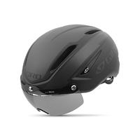 giro air attack shield helmet matt blackgloss black l