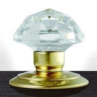 gk001bp polished brass glass knob handles