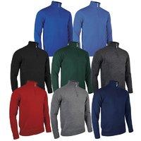 Glenmuir Zip Neck Lambswool Sweaters