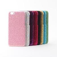 Glitter Style PVC Hard Back Case for iPhone 6 (Assoted Colors)