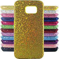 Glitter Powder Design Pattern Cover Hard protection Hard Cover for Samsung Galaxy S6 edge G9250