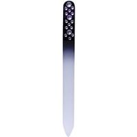 Glass Nail File With Clear Crystals