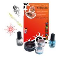 glitter tattoo designer sets tribals