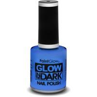 Glow In The Dark Nail Polish, Blue, 10ml
