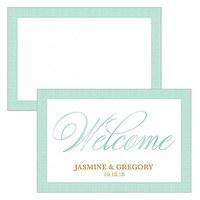 Glitz and Glam Flat Place Card