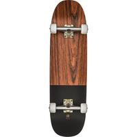 globe half dip cruiser skateboard rosewoodblack 32125