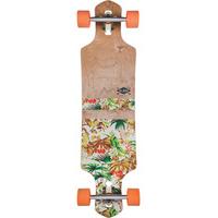 globe geminon drop through 385 complete longboard dark maplejungle