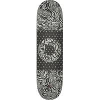 Globe O-Negative Skateboard Deck - Black/White/Tailspin 8.5\