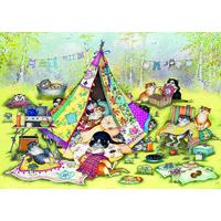 Glamping Cats Jigsaw Puzzle 1000 Pieces