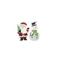 Glitter Printed Christmas Door Hangers