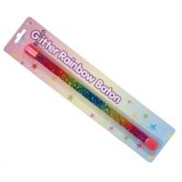 Glitter Rainbow Baton Wand Toy