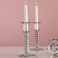 Glass Candlesticks
