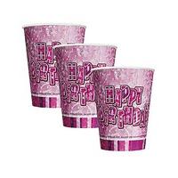 Glitz 9oz Paper Cups x 8