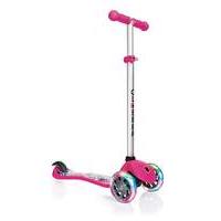 Globber Scooter - Big Flowers Neon Pink