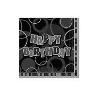 Glitz Birthday Lunch Napkins x 1...