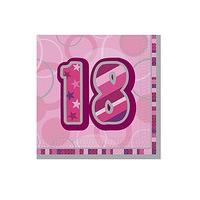 Glitz Birthday Lunch Napkins x 1...