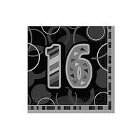 Glitz Birthday Lunch Napkins x 1...