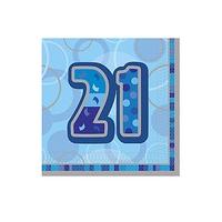 Glitz Birthday Lunch Napkins x 1...