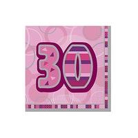 Glitz Birthday Lunch Napkins x 1...