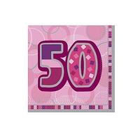 Glitz Birthday Lunch Napkins x 1...