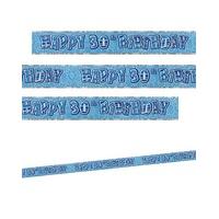 Glitz Birthday Prism Foil Banner...