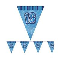 Glitz Prism Flag Banner Age 18